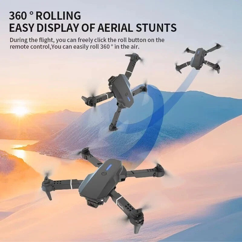 4K GPS Drone with Camera Wifi RC Quadcopter Brushless Auto Return Follow Me UK