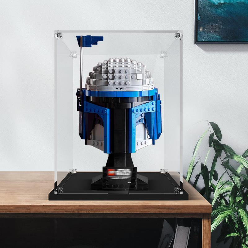 Display Case for Star- Wars Helmet, Display Box Compatible with Helmet 75429 76285 75349 75328 75304 75351 75327 76187 76182 76199