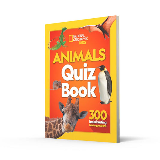 Animals Quiz Book: 300 Brain Busting Trivia Questions (National Geographic Kids)
