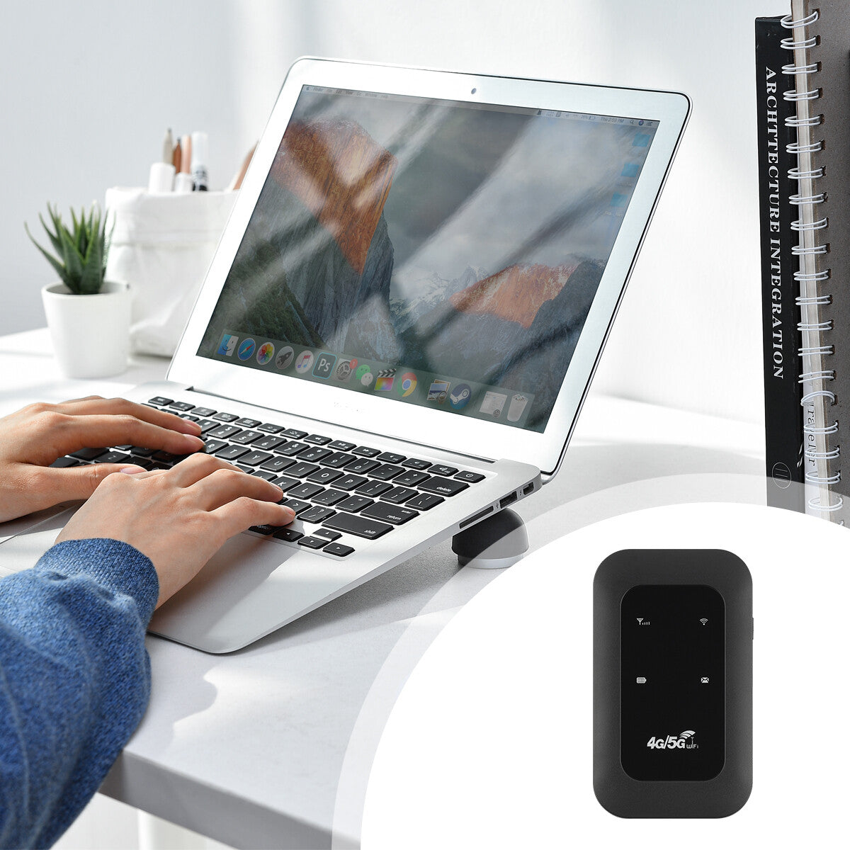 Unlocked Wifi Mobile Broadband Wireless Router Portable Mifi Hotspot 4G LTE TOP!