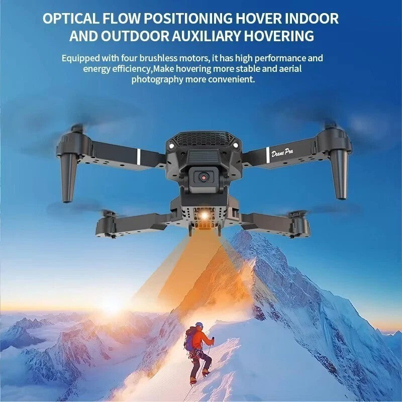 4K GPS Drone with Camera Wifi RC Quadcopter Brushless Auto Return Follow Me UK