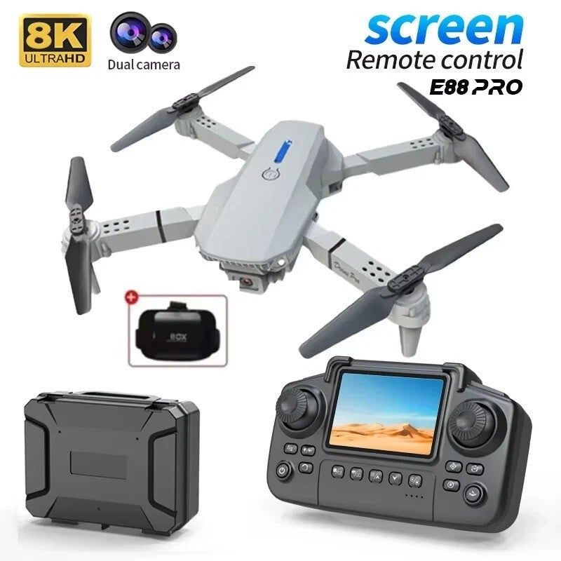 4K GPS Drone with Camera Wifi RC Quadcopter Brushless Auto Return Follow Me UK
