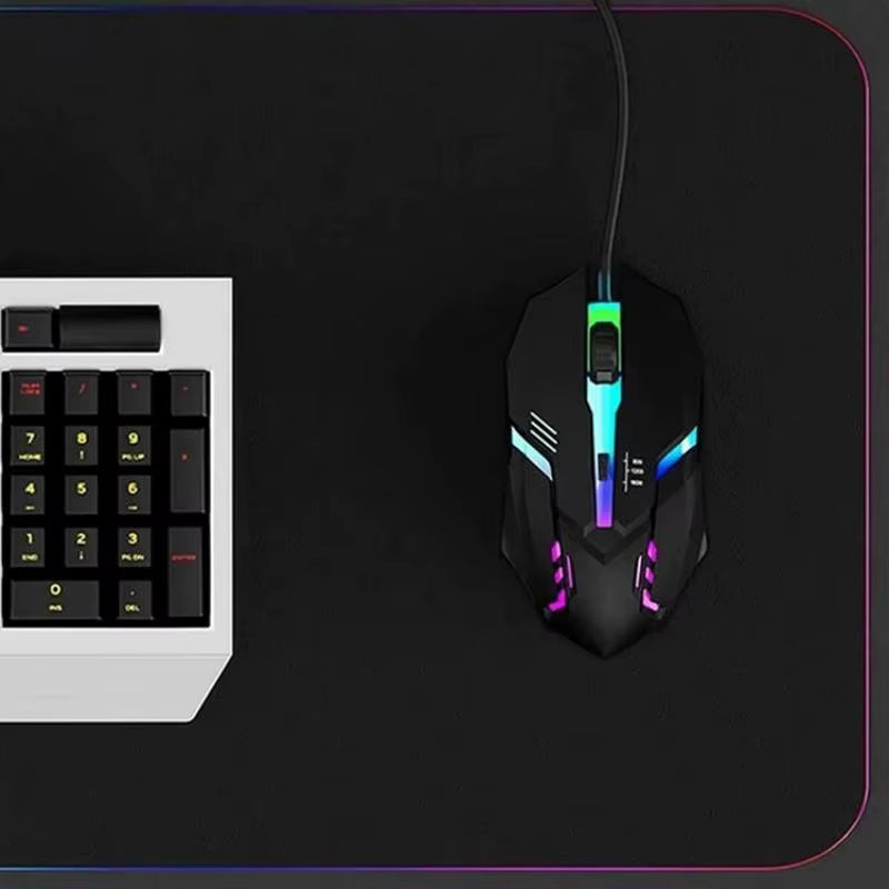 2025 Latest High Quality Ergonomic Design Gaming Mouse Desktop Computer Laptop USB Backlit Mouse Manufacturers Hot Sale