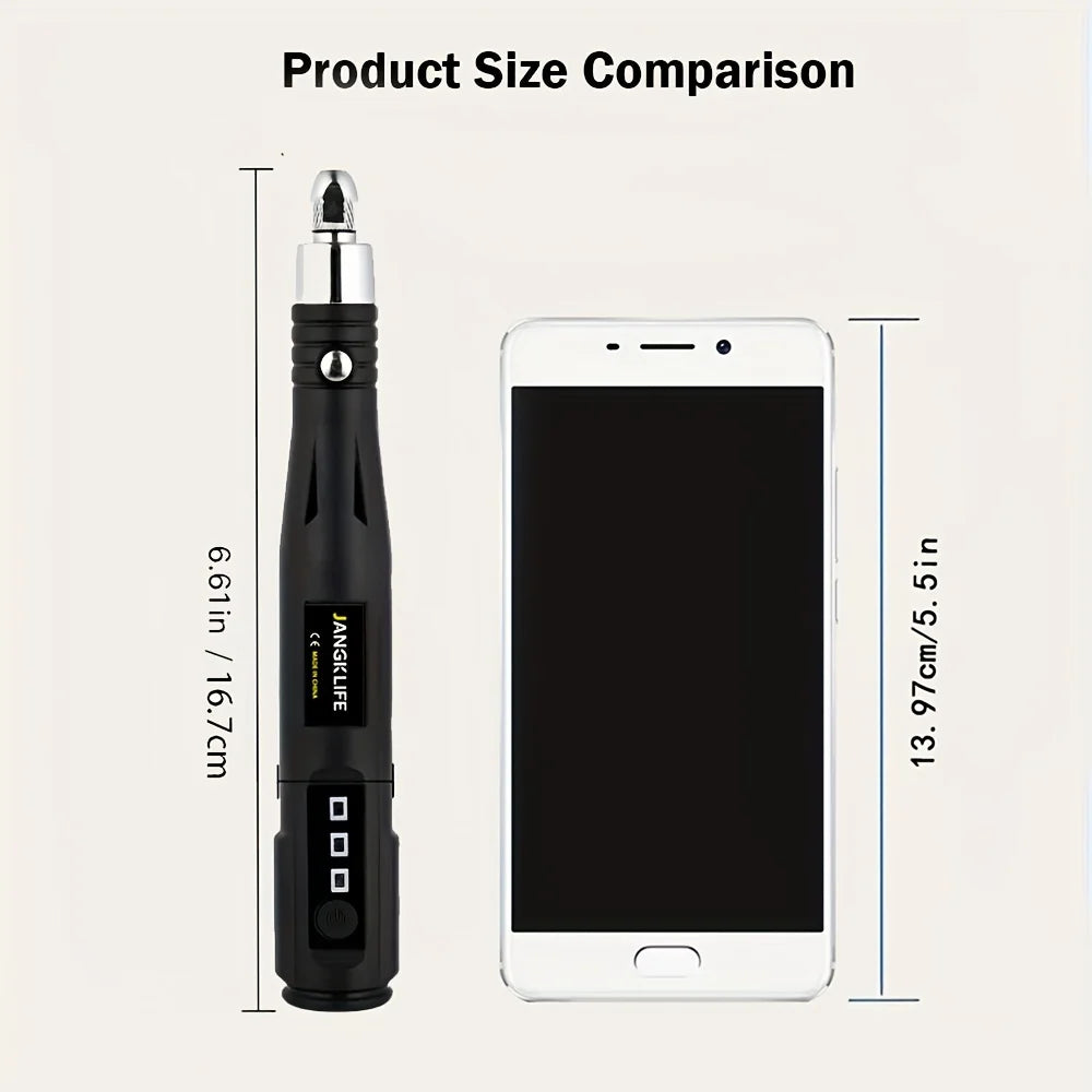 JANGKLIFE Electric Drill Grinder Engraver Pen Grinder Mini Drill Electric Rotary Tool Grinding Machine