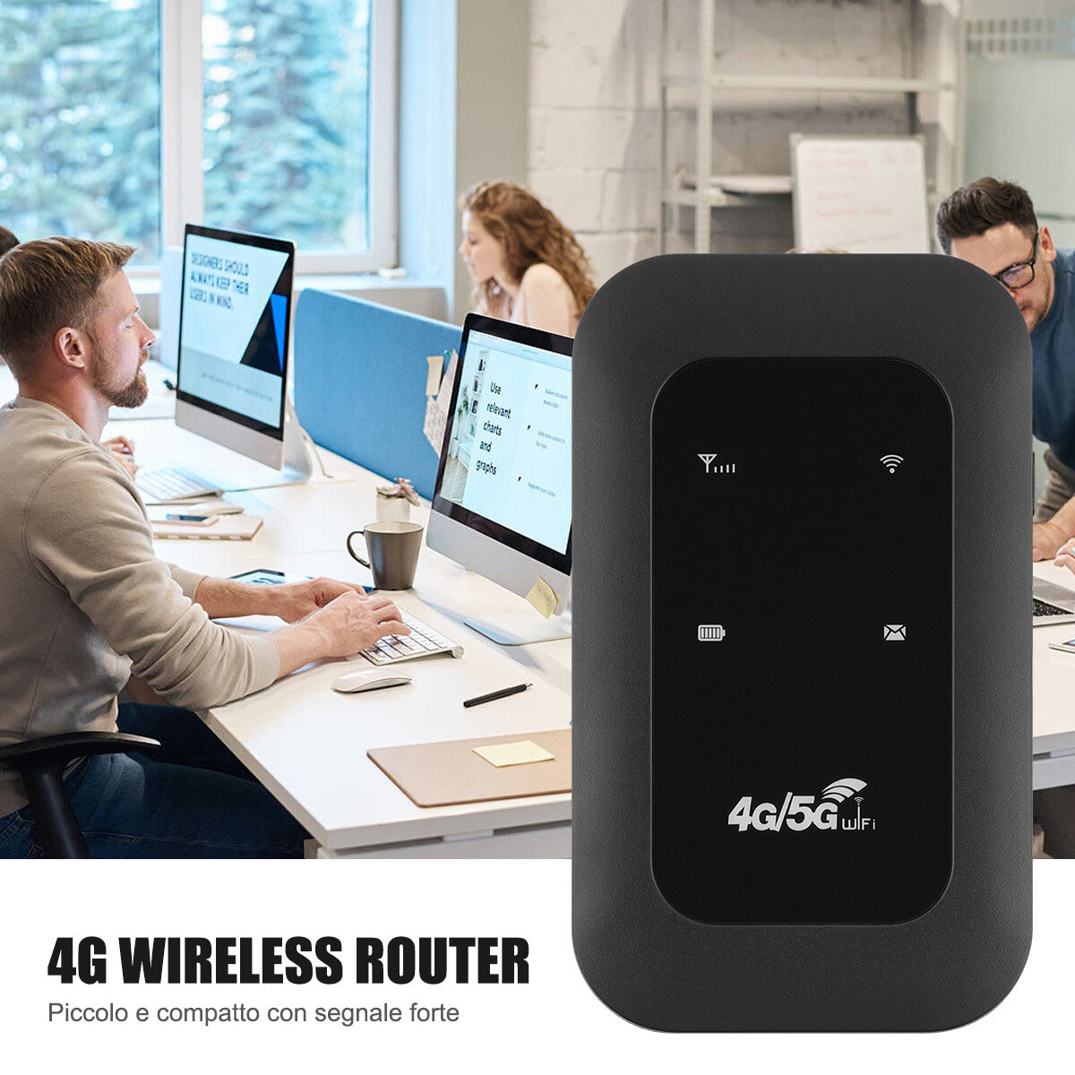 Unlocked Wifi Mobile Broadband Wireless Router Portable Mifi Hotspot 4G LTE TOP!