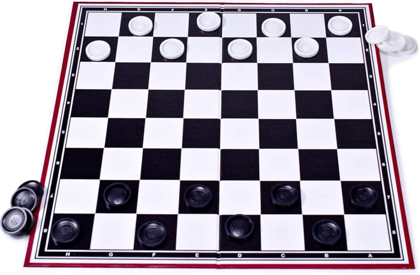 Draughts Traditional Family Board Game Holiday Party Fun Best Xmas Gift