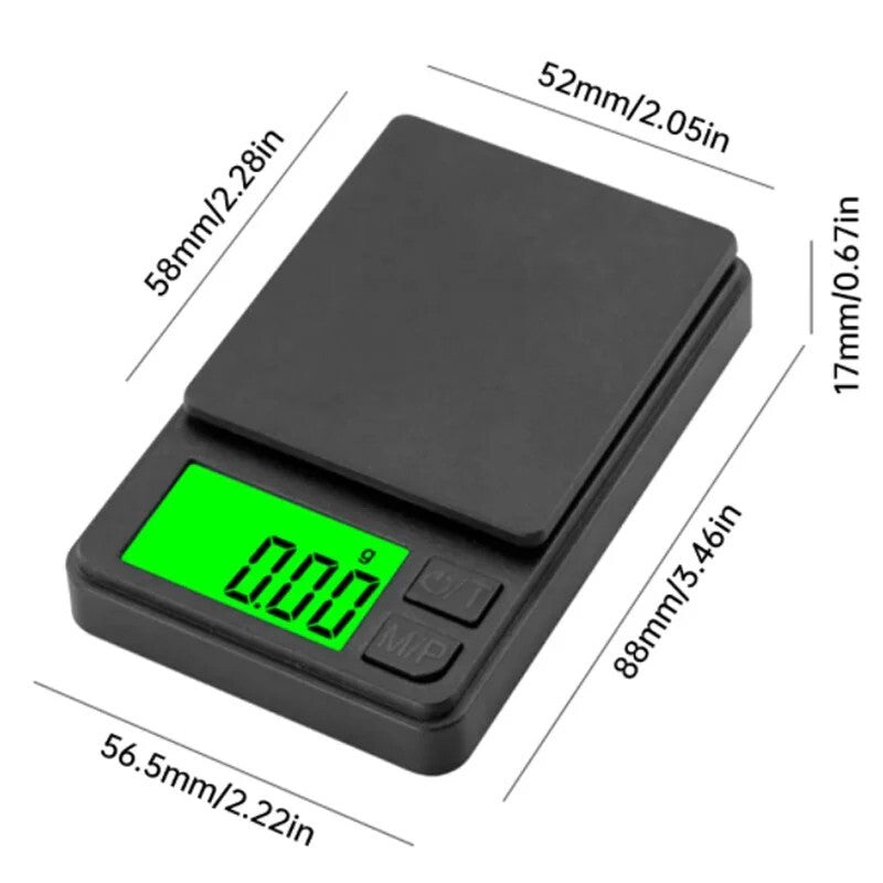 Precision Digital Pocket Scale 1000G X 0.01G - Food, Jewelry, Ounces, Grain UK