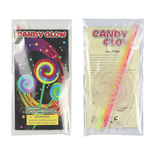 Lollipop Glow Stick Set Glowing Rotating Windmill Party Concert Stage Toy DIY Fluorescent Prop