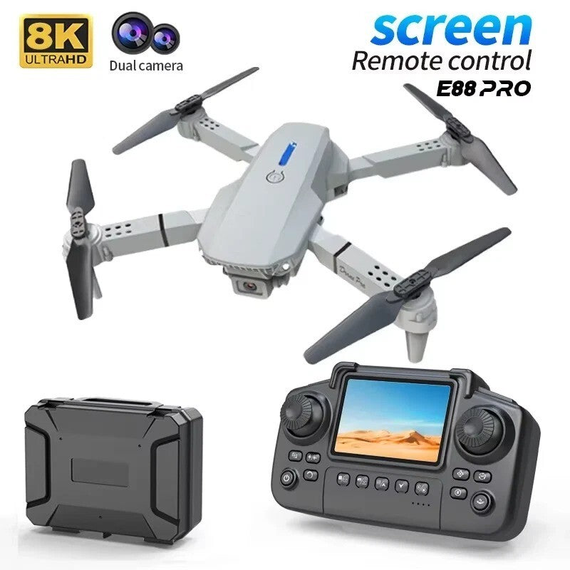 4K GPS Drone with Camera Wifi RC Quadcopter Brushless Auto Return Follow Me UK