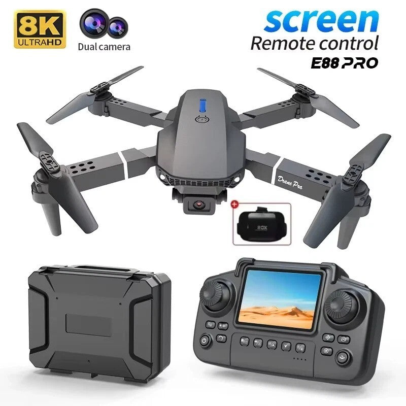 4K GPS Drone with Camera Wifi RC Quadcopter Brushless Auto Return Follow Me UK