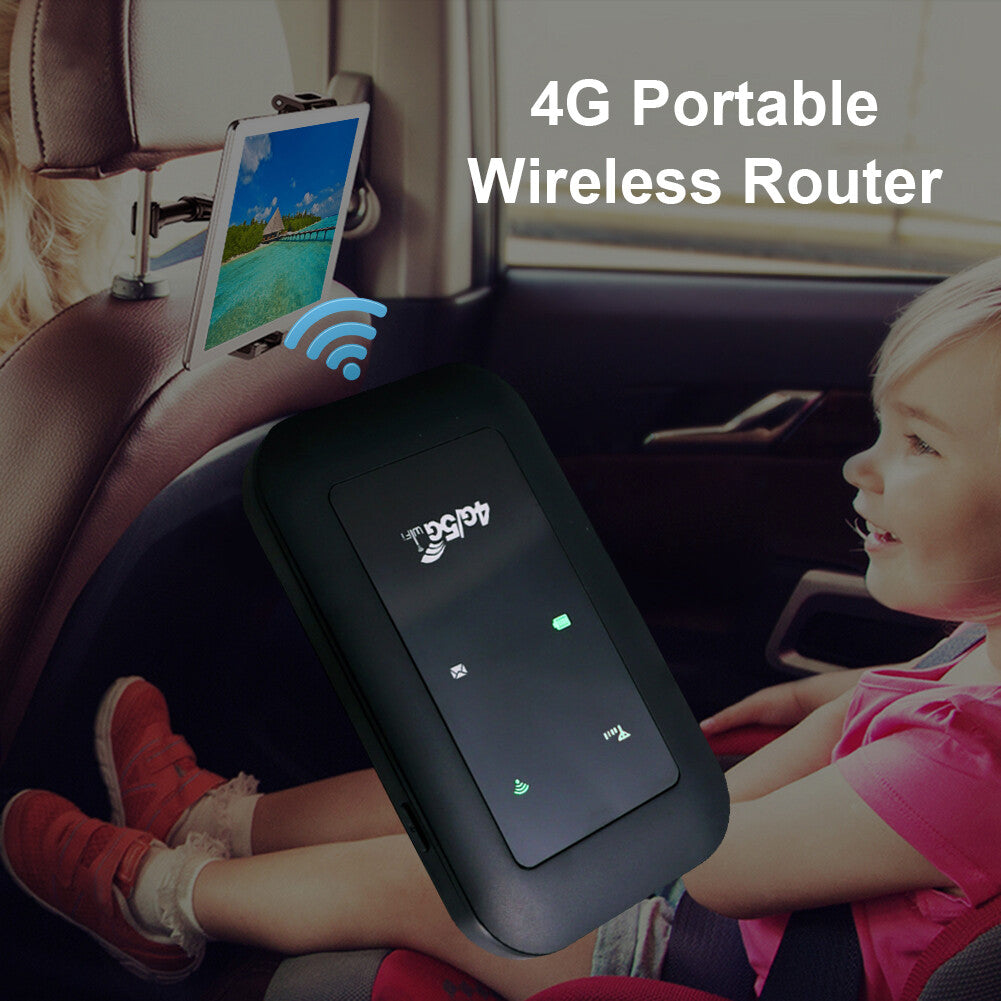 Unlocked Wifi Mobile Broadband Wireless Router Portable Mifi Hotspot 4G LTE TOP!