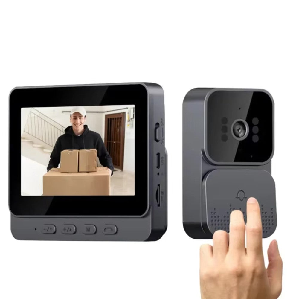 Wireless Wifi Video Doorbell Smart Camera Door Bell Ring Intercom Security UK