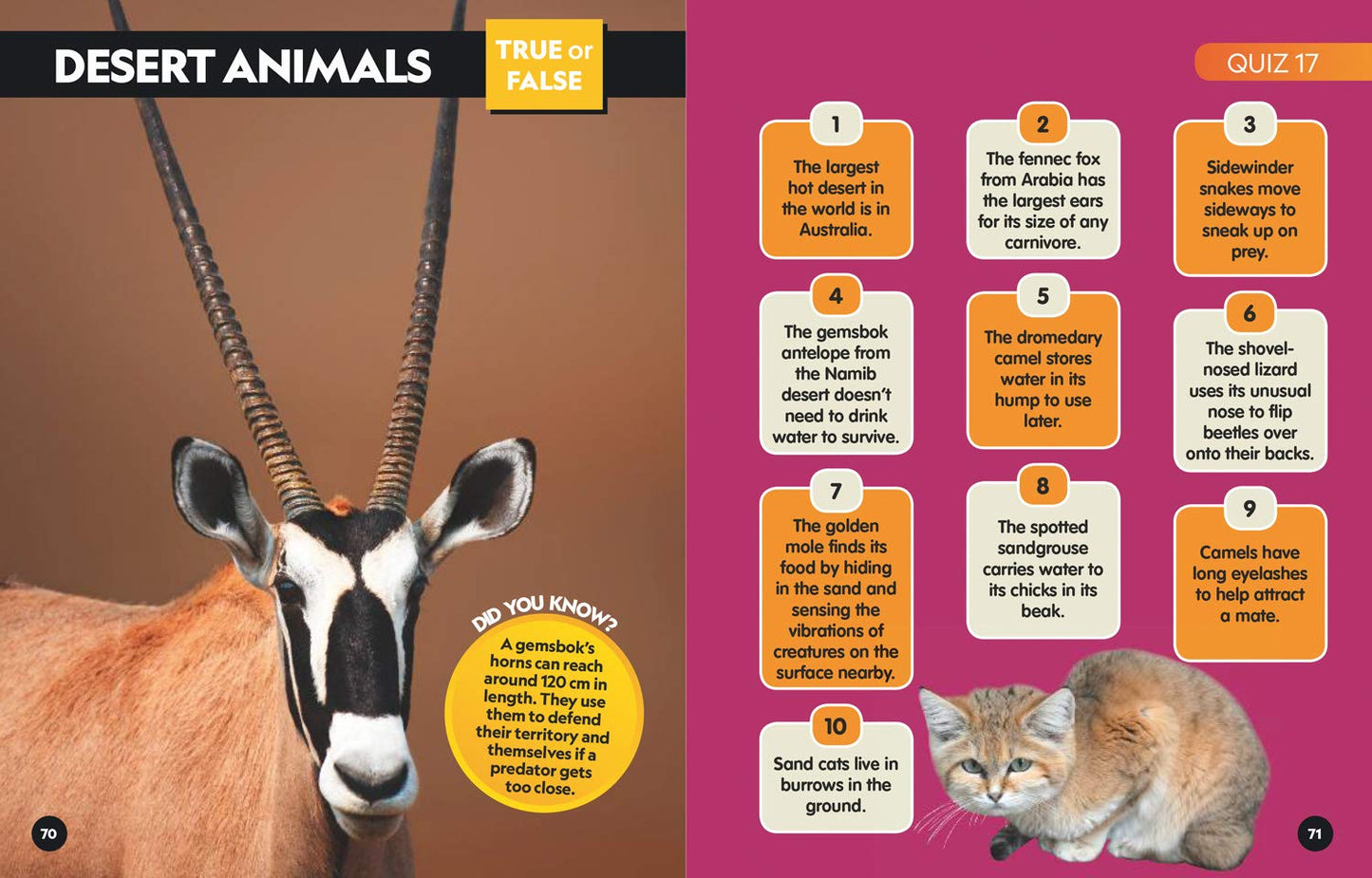 Animals Quiz Book: 300 Brain Busting Trivia Questions (National Geographic Kids)
