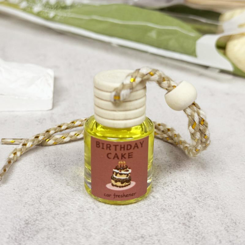 Scented Car Air Freshener - Long Lasting Car Diffuser - Last 60+ Days Teakwood