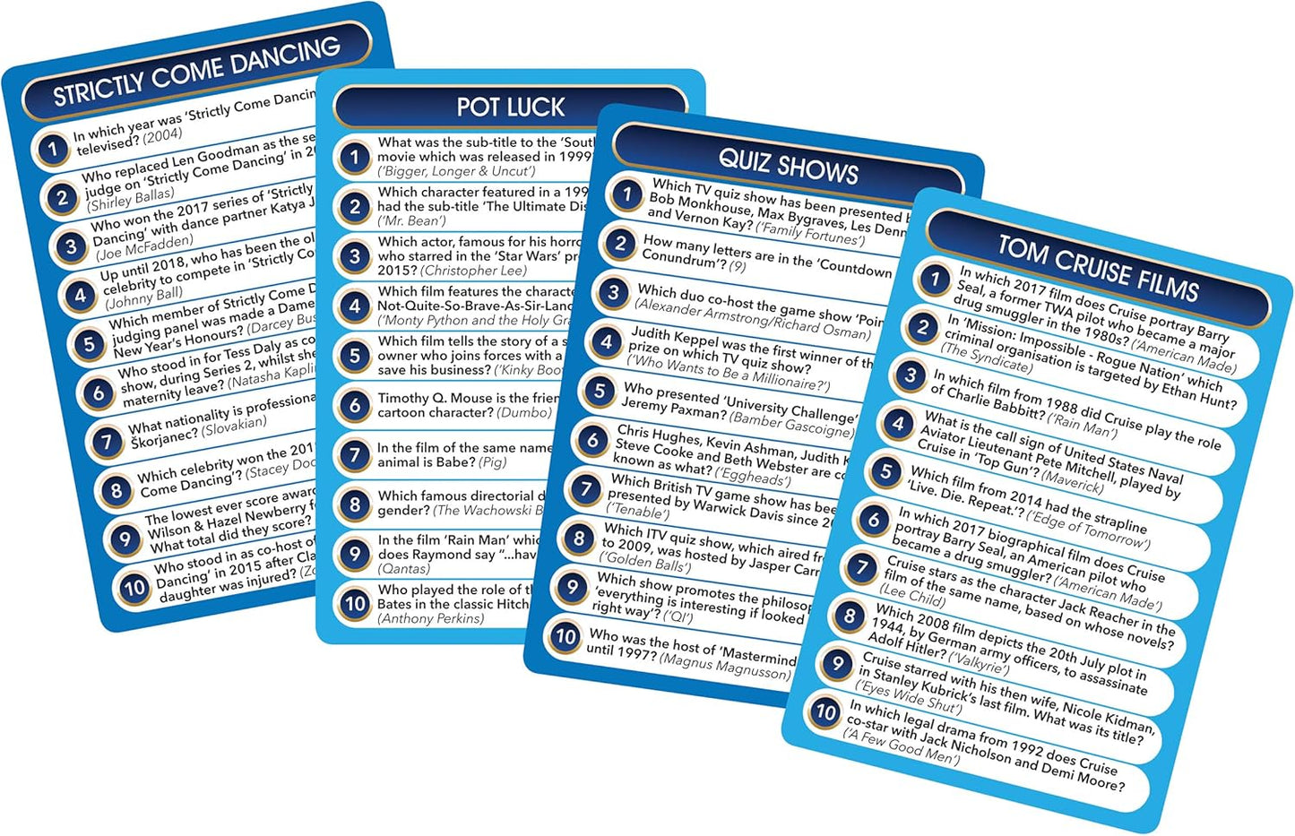 Cheatwell Games Top Trivia Ultimate, Quiz Game - 5000 Questions to Test Your Kno