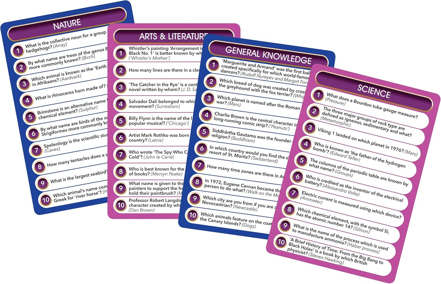 Cheatwell Games Top Trivia Ultimate, Quiz Game - 5000 Questions to Test Your Kno