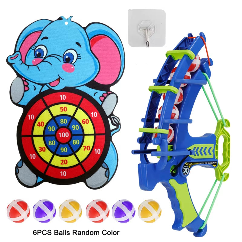 Sticky Balls Dart Board Games for Children Boys Indoor Party Games Dart Board for Kids Educational Toys 3 4 5 Years