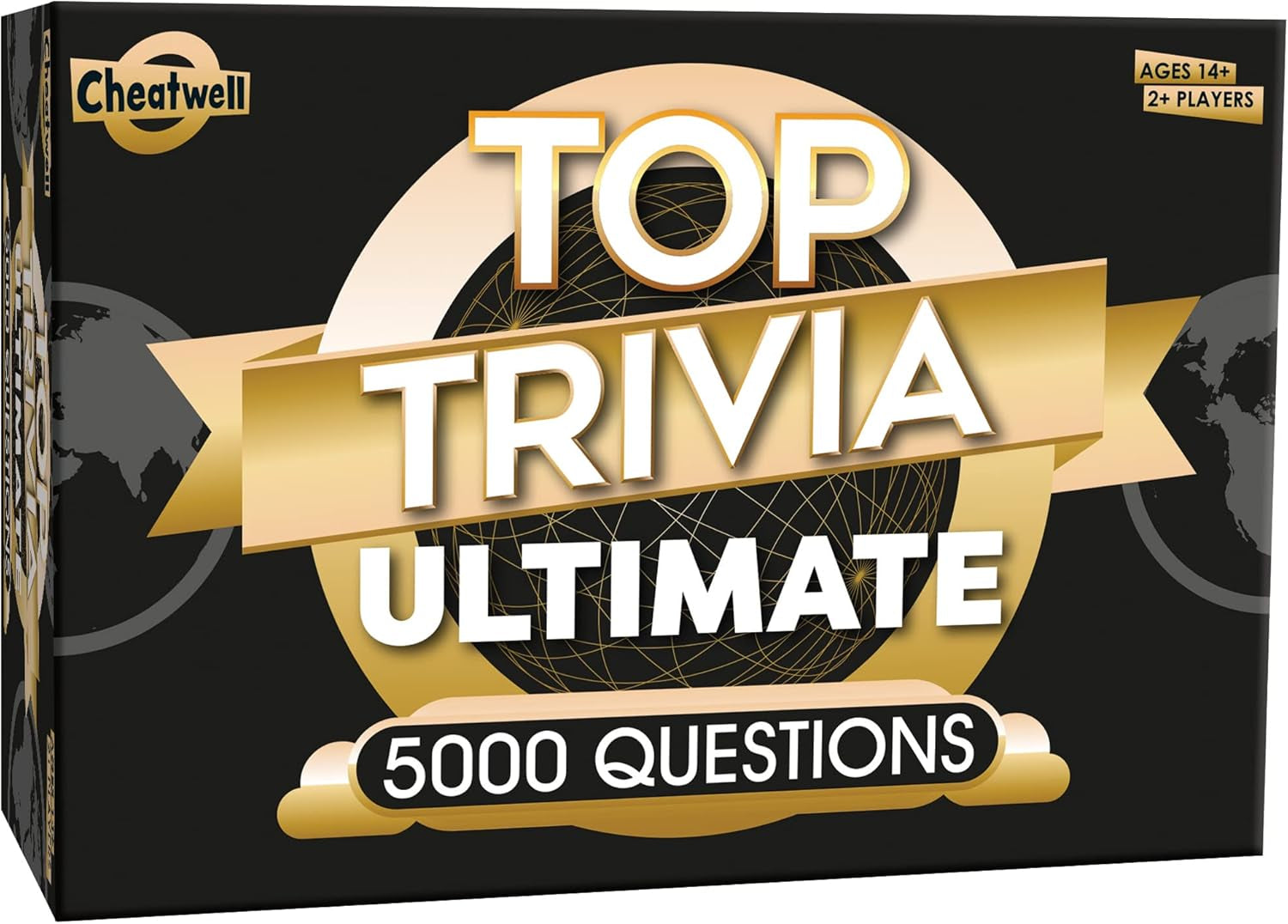 Cheatwell Games Top Trivia Ultimate, Quiz Game - 5000 Questions to Test Your Kno